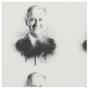 Tissu Graffiti Art du Président Joe Biden