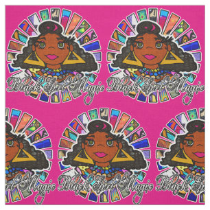 Tissu Graffiti de la Black Girl