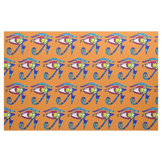 Tissu Graffiti OEil égyptien de Horus (Fat Quarter)