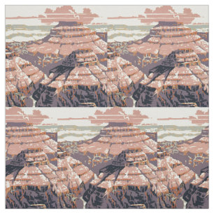 Tissu Grand Canyon Western Graphic Art American