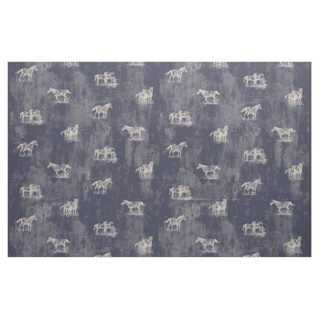 Tissu grand cheval plus brillant chevaux (Yard)