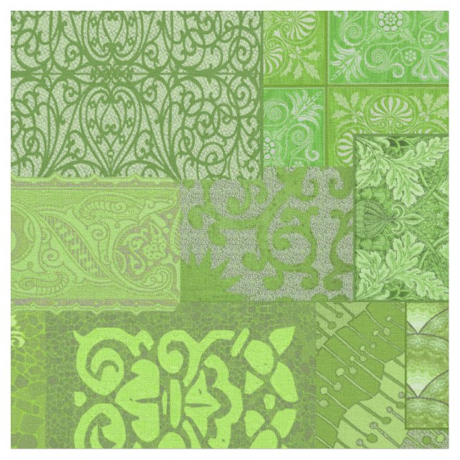 Tissu Grand vert d'Isabella (Fermer)