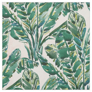 Tissu GRANDE feuille de banane de SENTIMENTS tropicale