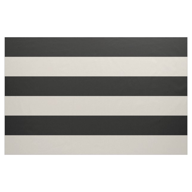 Tissu Grandes dimensions noir et beige (Yard)