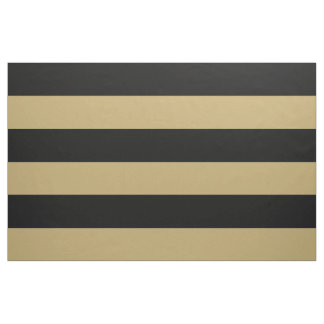 Tissu Grandes dimensions Noir et Or