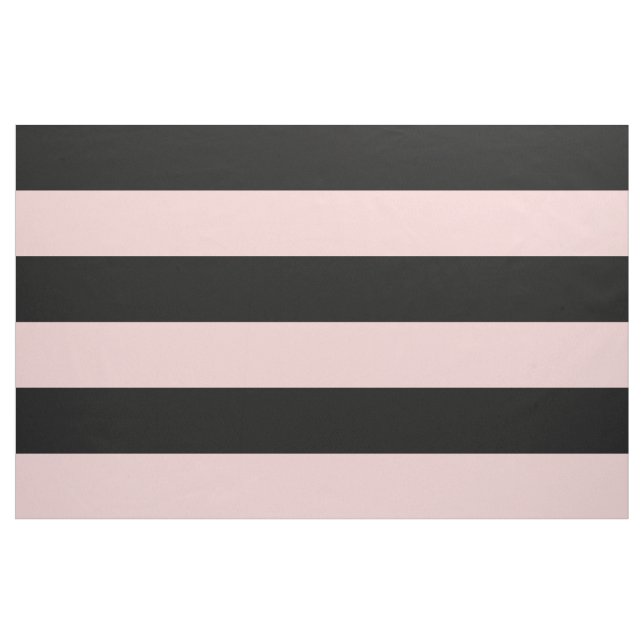 Tissu Grandes dimensions noir et rose clair (Yard)