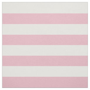 Tissu Grandes Pink, Grandes Blances, Motif Gratté