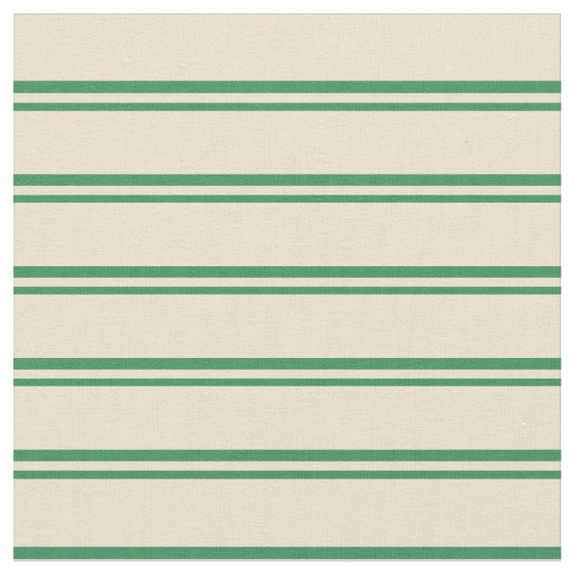 Tissu Grandes tons vert mer et beige (Fermer)