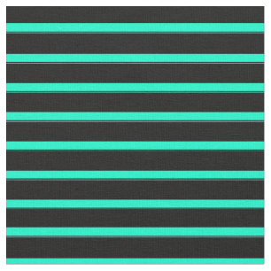 Tissu Grandes vertes et noires de la mer