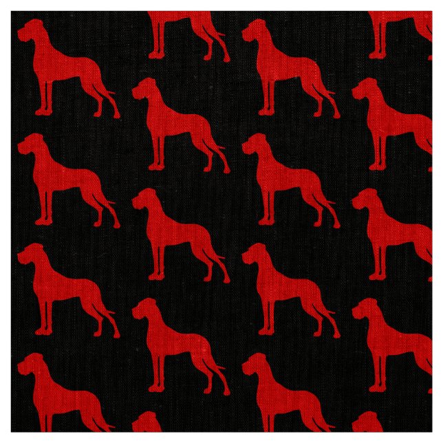Tissu Grands Danois partout (Échantillon)
