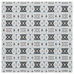 Tissu Gray Blue Black Eclectique Ethique