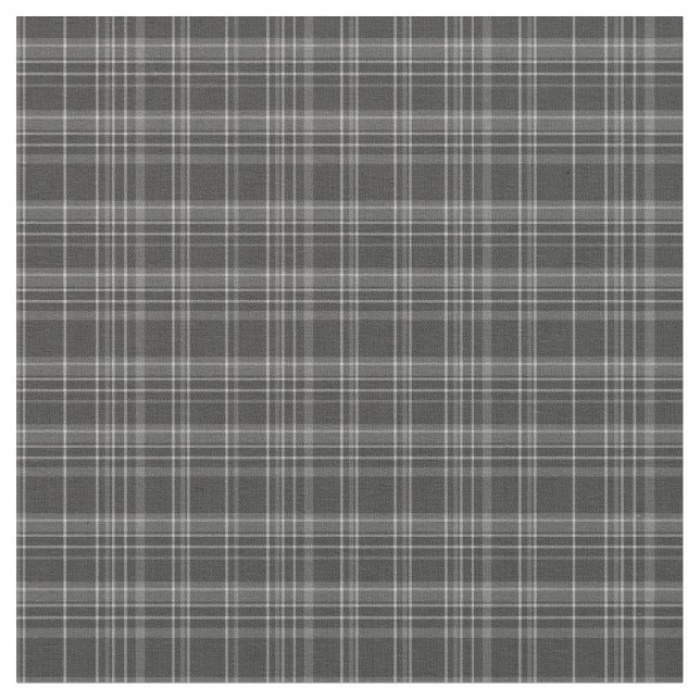 Tissu Gray Tartan Russe Motif (Fermer)