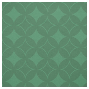 Tissu Green Shippo motif