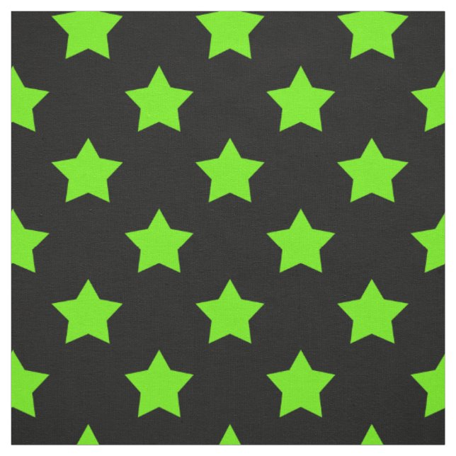 Tissu Green Stars Green Arrière - plan Textile (Échantillon)