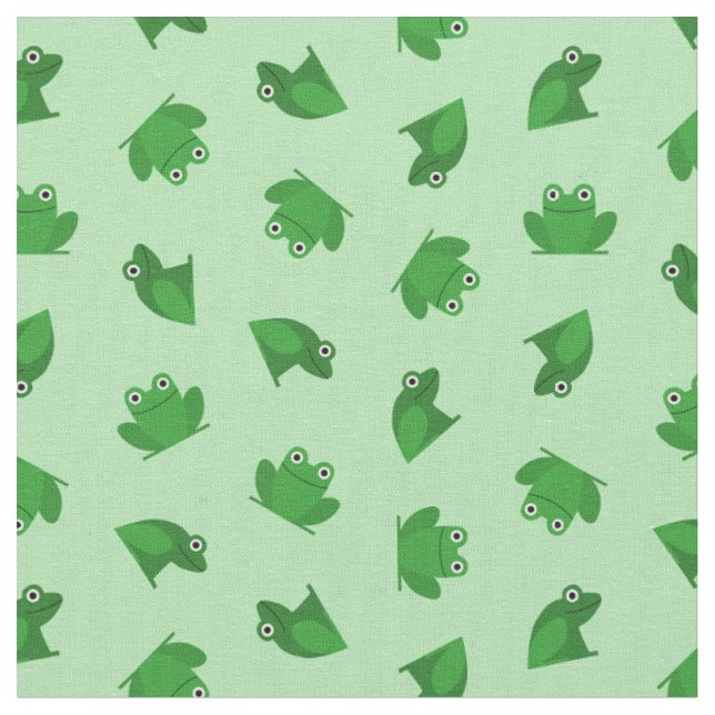 Tissu Grenouilles (Fermer)