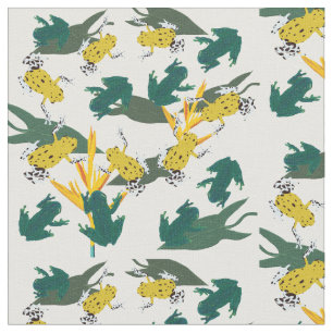 Tissu Grenouilles