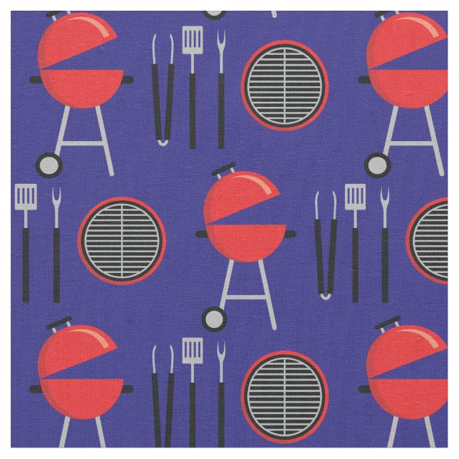 Tissu Grill Barbecue Chef Cuisine (Fermer)