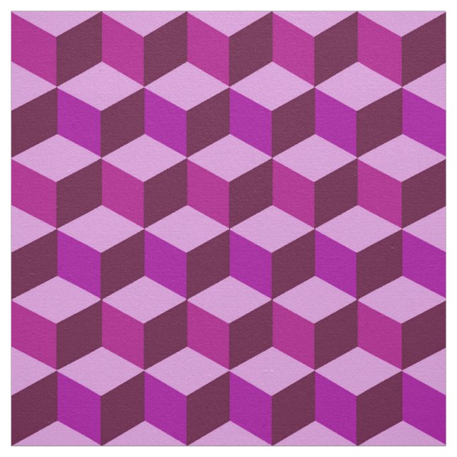 Tissu Grille diamant moderne, Améthyste violet et violet (Échantillon)