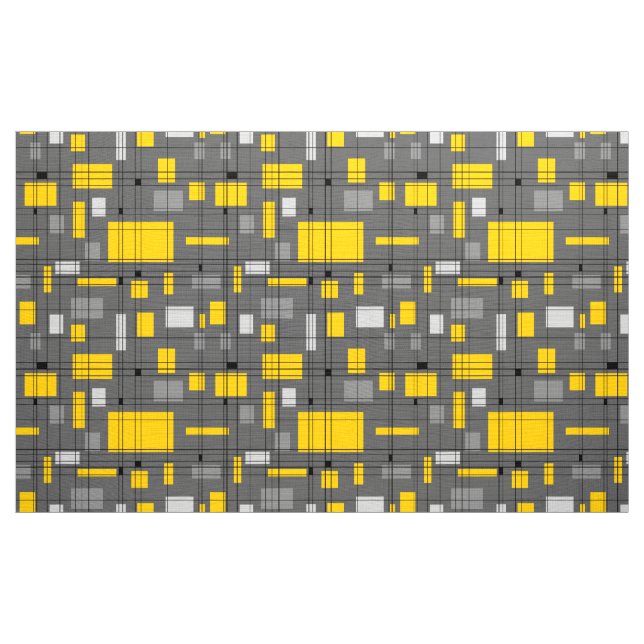 Tissu Grille milieu du siècle (Yard)