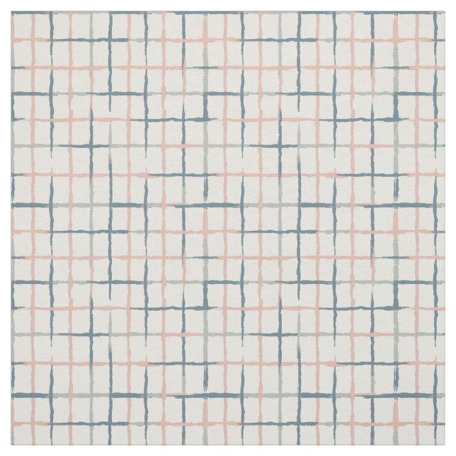 Tissu Grille peinte  (Échantillon)
