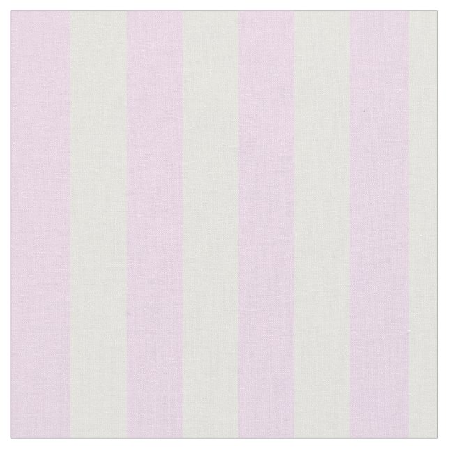 Tissu Grilles verticales blanches et roses claires (Fermer)