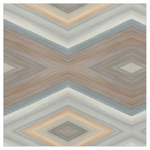 Tissu Gris Ardoise Bleu Beige Brown Jacquard funky Motif