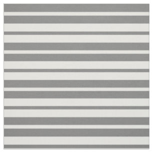 Tissu Gris blanc rayures Motif