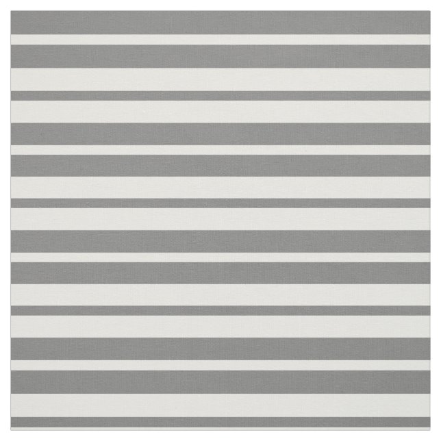 Tissu Gris blanc rayures Motif (Échantillon)