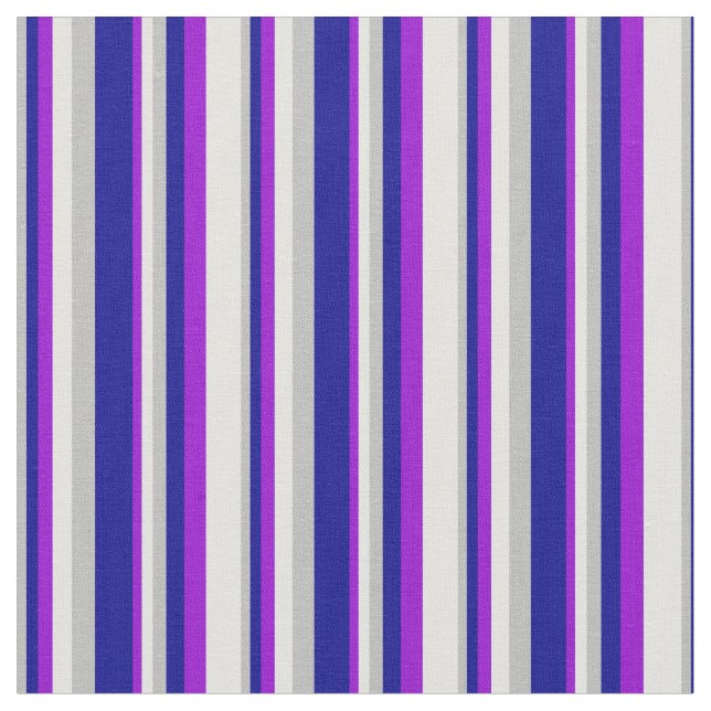 Tissu Gris, Bleu foncé, Violet foncé et Cyan clair (Fermer)