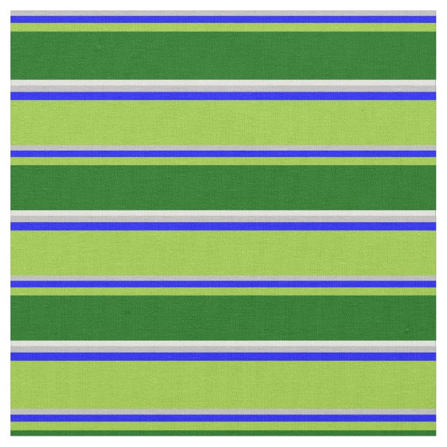 Tissu Gris, Bleu, Vert, Vert foncé et Cyan clair (Fermer)