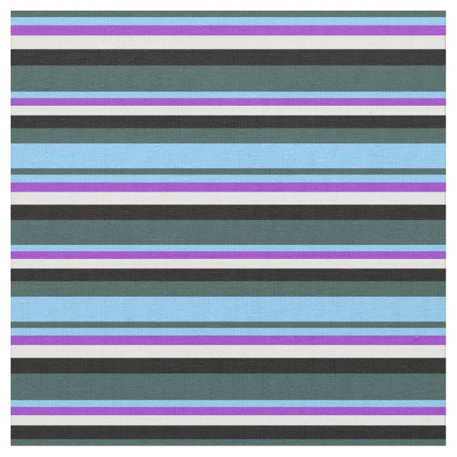 Tissu Gris d'ardoise, bleu ciel, orchidée foncée, blanc  (Fermer)