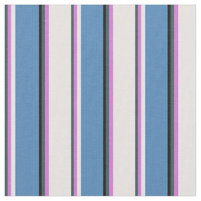 Tissu Gris d'ardoise foncée, orchidée, cyan clair, bleu  (Fermer)