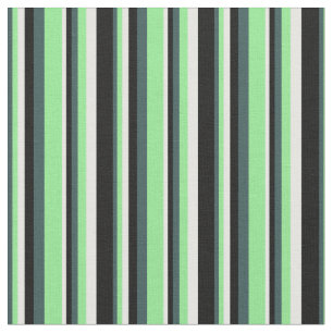 Tissu Gris d'ardoise foncée, Vert clair, Crème de menthe