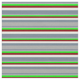 Tissu Gris d'ardoise, gris foncé, citron vert, citron ve