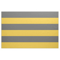 Gris de charbon et rayures larges jaunes Grande éc