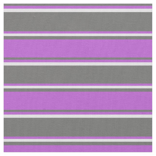Tissu Gris Dim, orchidée et lavande (Fermer)