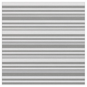 Tissu Gris et bandes couleur lavande