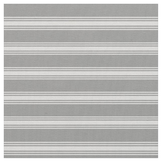 Tissu Gris et gris clair Lignes/Grilles Motif (Fermer)