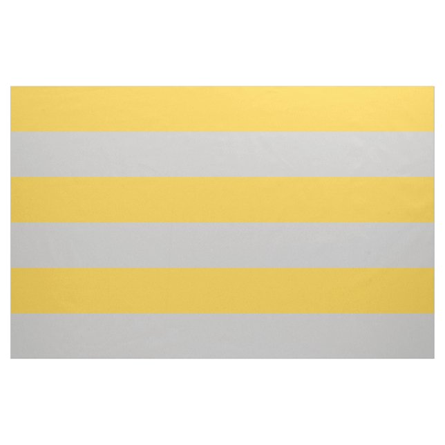 Tissu Gris et Jaune Gris Grandes échelles (Yard)