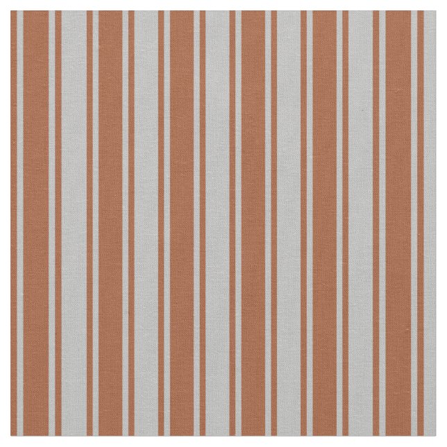 Tissu Gris et Sienne Gris et Gris (Fermer)