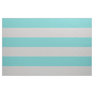 Tissu Gris et turquoise Gris Grandes échelles