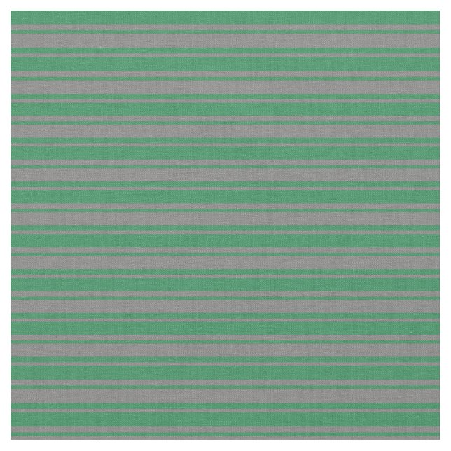 Tissu Gris et vert de mer (Fermer)