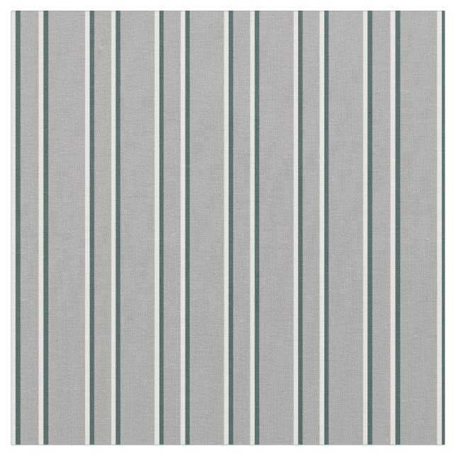Tissu Gris foncé, gris ardoise foncé et bandes blanches (Fermer)