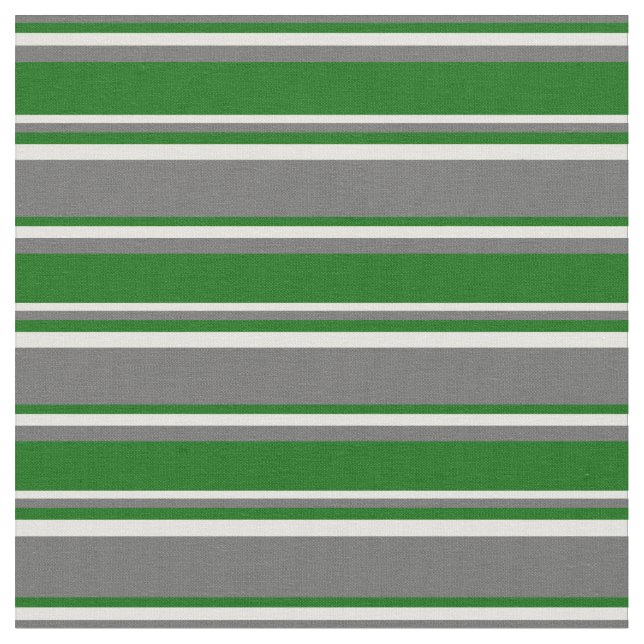 Tissu Gris foncé, vert foncé et lignes jaune clair (Fermer)