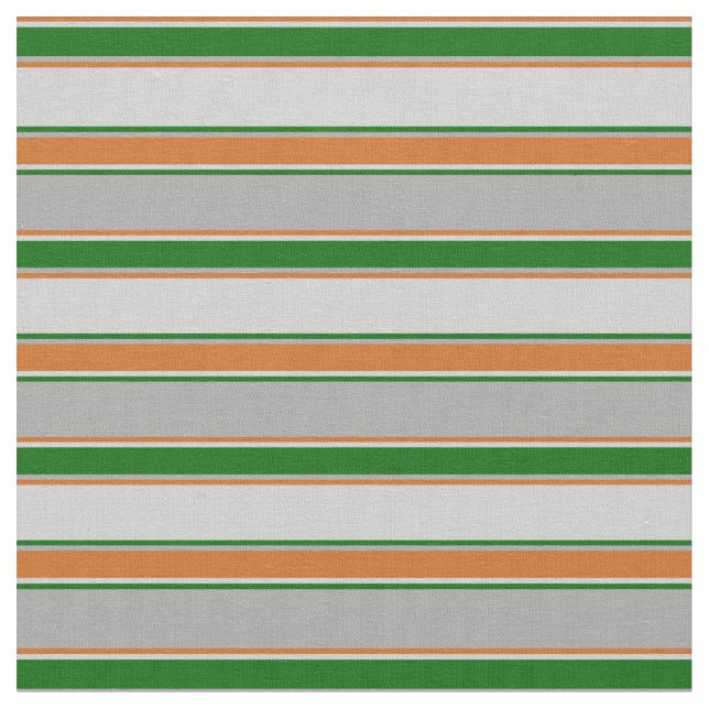 Tissu Gris foncé, Vert foncé, Gris clair, Lignes de choc (Fermer)