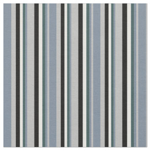 Tissu Gris, Gris d'ardoise, Crème de menthe et noir
