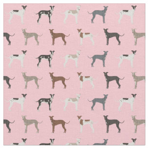 tissu gris italien rose