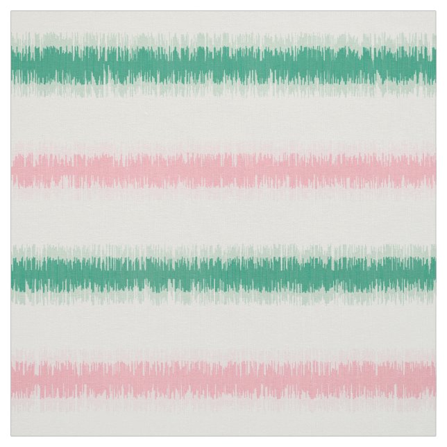 Tissu Gris kat vert rose et texturé (Échantillon)