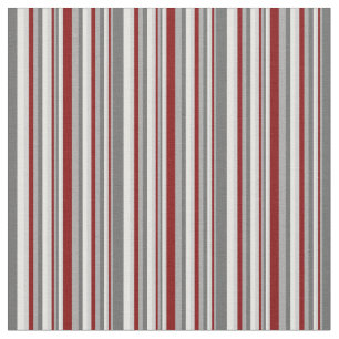 Tissu Gris, Maroon & Crème de la menthe Motif