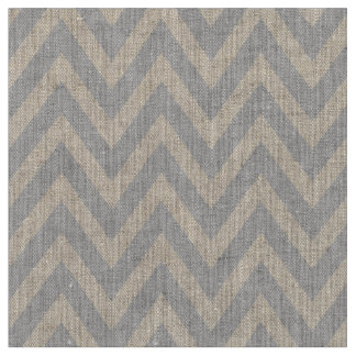 Tissu Gris moderne Chevron rayures